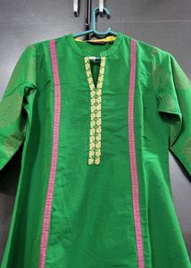 Rangmanch by Pantaloons - Printed Kurta with Asymmetrical Hemline