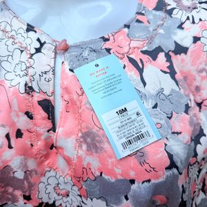 Floral Print Long Sleeve Dress