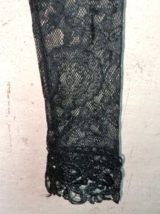 Summer Fashion Lace Top Layered Black 🖤