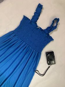 Blue Smocked Dress🦋