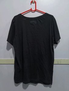 Black Unisex Free-Size Tshirt OH SNAP