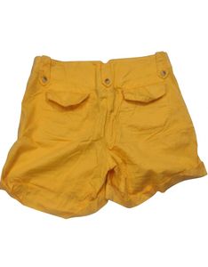 Cottonworld Sunny Yellow Cargo Shorts