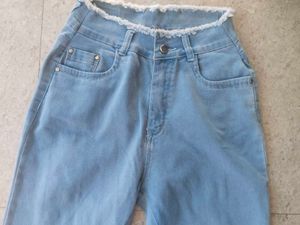Light Wash Denim Jeans