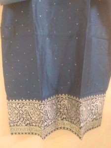 Navy Blue Kurti