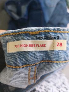 Levi Strauss Flared Jeans - light Blue
