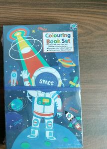 2in1 Colouring+ Scratch Book With Colour