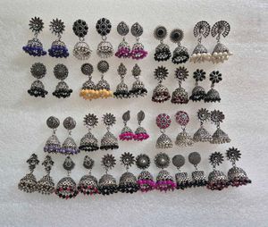 Elegant Jhumka Earrings Set - Unused