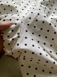 Chic Polka Dot Button-Up Top