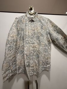 Floral Print Button-Up Shirt
