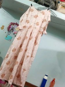 Elegant Floral Print Maxi Dress