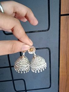 Sparkling Jhumka Earrings