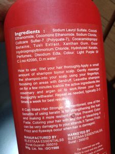 Blestaaa Argan Keratin Shampoo