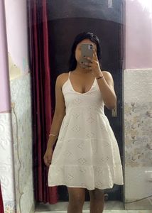 White Eyelet Sundress