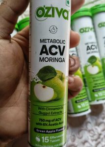 Oziva Metabolic ACV Moringa Tablets