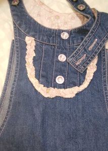 Denim Overalls/ One Piece Dress