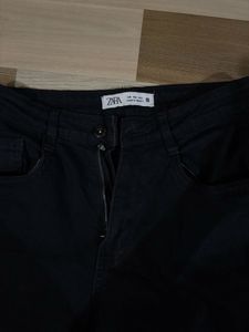 Zara Black Wide Leg Jeans
