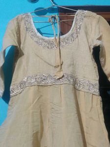 Elegant Embroidered Anarkali Dress