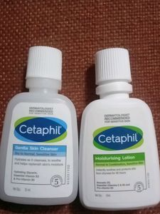 Cetaphil cleanser and moisturizer