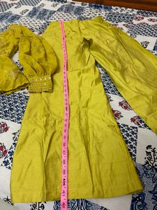 One Shoulder Ethnic Co Ord Set