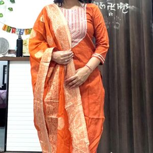 Orange suit set🧡