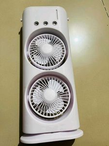 Portable Double Bladeless Fan New Wdt Tag
