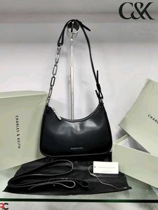 CHARLES &amp; KEITH* *LANE CHAIN-LINK SHOULDER BAG*