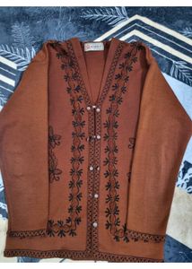 Woollen Pashmina Cardigan