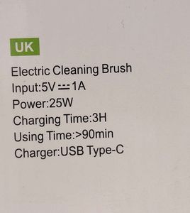 7-in-1 Electric Cleaning Brush BRAND NEW.