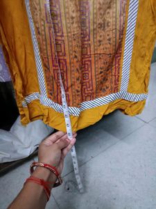 Mustard Colour Kurta