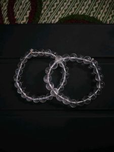 Sphatik Gemstone Crystal Bracelet