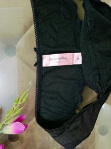 🎀Black Lace Thong Panty🎀