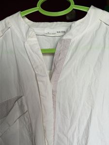 Chic White Oversized Shirt