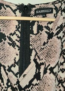 Chic Snake Print Jumpsuit