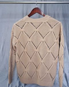 Beige Knit Sweater