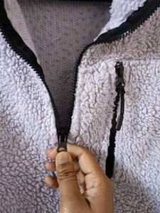 Cozy Lilac Fleece Pullover