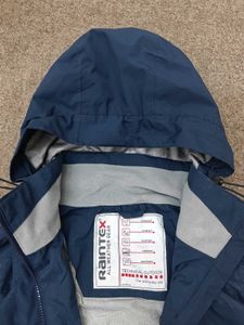 Blue Hooded Jacket