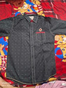Stylish boys  Polka Dot Shirt