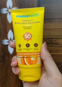 Mamaearth Vitamin C Daily Glow Sunscreen SPF 50