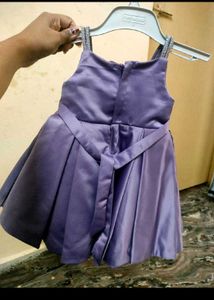 Baby Girl Lilac Dress &amp; Shoes Set