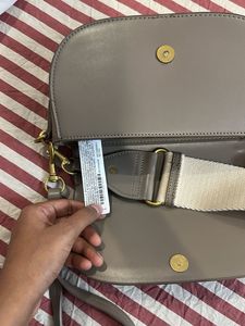 Stylish Grey Crossbody Bag