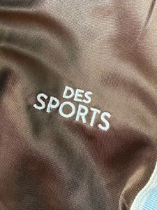 H&amp;M Brown Striped Wide legged Track Pants