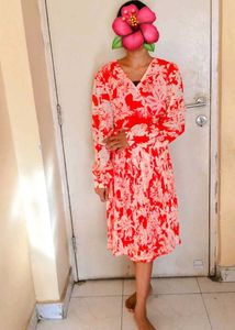 HARPA Red Floral Dress