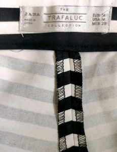 Cute Bunny Top &amp; Striped Shorts Set zara brand