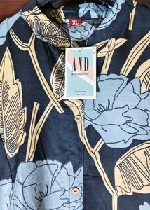 Stylish Floral Print Kurta Set