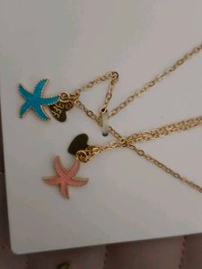Pantaloons Junior Starfish Necklace Set