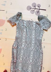 Elegant Lace Mini Dress
