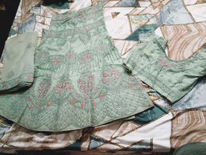 Stunning Embroidered Lehenga Choli Set