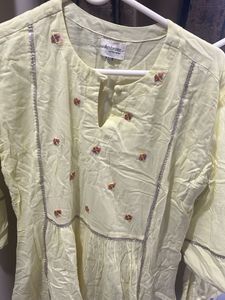 Pure mul cotton kurta set