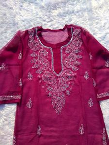 Chicken Curry Kurti Jamini Colour