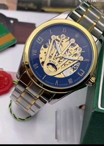 Luxury Skeleton Dial Watch